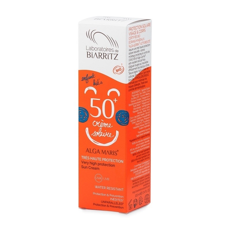Protector Solar Ecológico para Niños de ALGA MARIS 50 spf