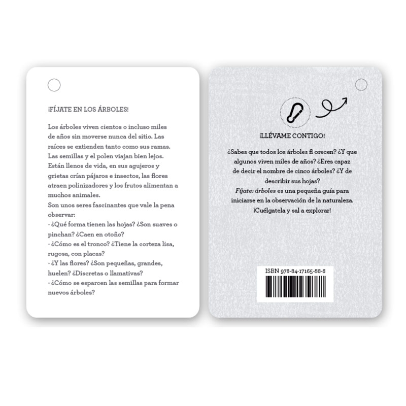 Fíjate: árboles. Guía visual para conocer árboles - Aúpa Organics