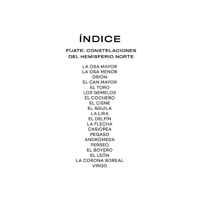 Fíjate: constelaciones del hemisferio norte - Aúpa Organics