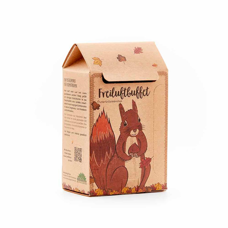 Buffet para Ardillas. Comedero Ecológico - Aúpa Organics