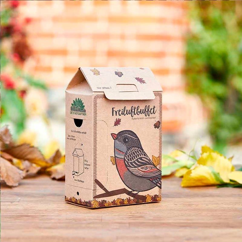 Buffet para Aves. Comedero Ecológico - Aúpa Organics