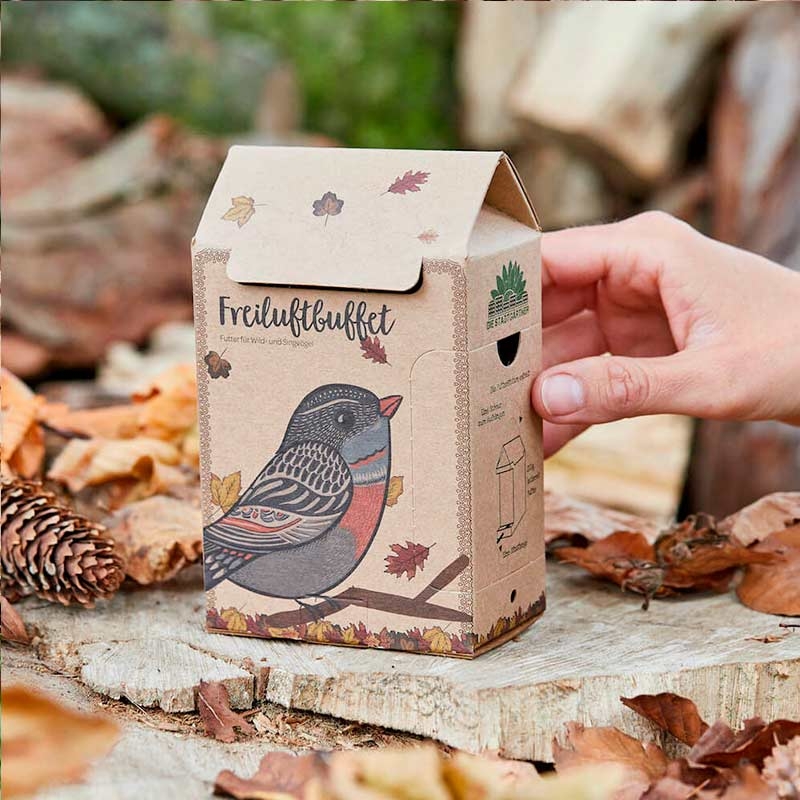 Buffet para Aves. Comedero Ecológico - Aúpa Organics