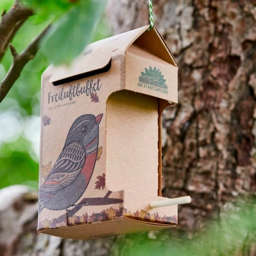 Buffet para Aves. Comedero Ecológico - Aúpa Organics