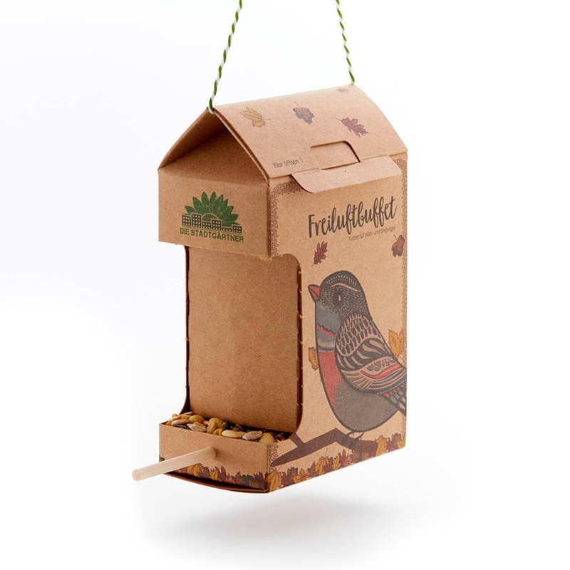 Buffet para Aves. Comedero Ecológico - Aúpa Organics