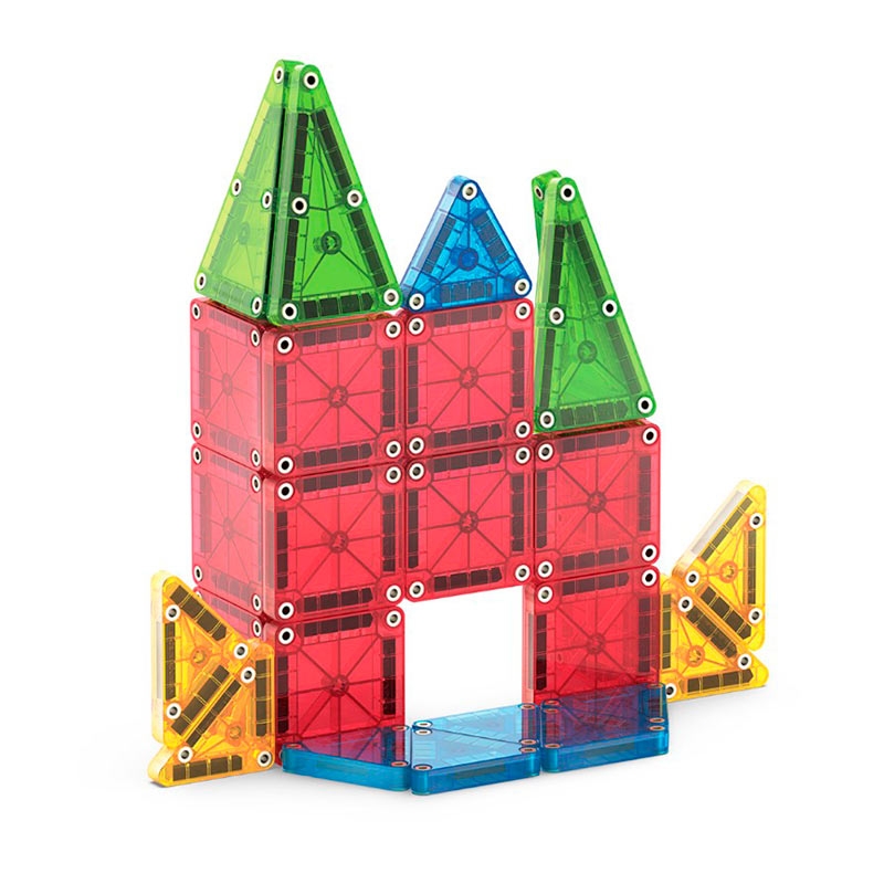 Juego de Construcción Magnético de 26 Piezas Magna-Tiles Travel Set - Aúpa Organics