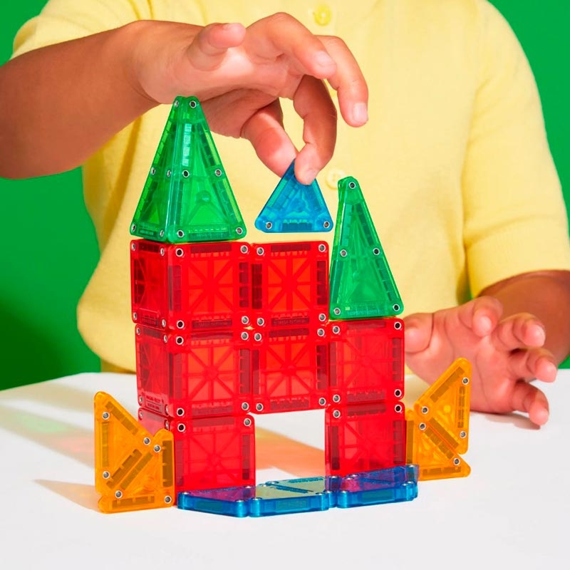 Juego de Construcción Magnético de 26 Piezas Magna-Tiles Travel Set - Aúpa Organics