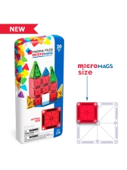 Juego de Construcción Magnético de 26 Piezas Magna-Tiles Travel Set - Aúpa Organics