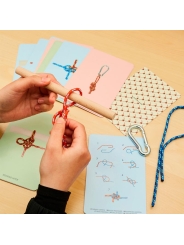 Knot Game de Kikkerland. Aprende y Domina los Nudos - Aúpa Organics