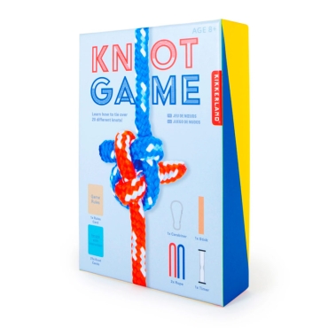 Knot Game de Kikkerland. Aprende y Domina los Nudos - Aúpa Organics