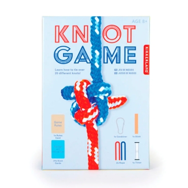 Knot Game de Kikkerland. Aprende y Domina los Nudos - Aúpa Organics