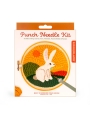 Kit de Bordado "Conejo" Punch Needle de Kikkerland - Aúpa Organics