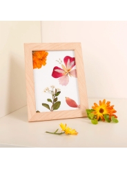 Kit "Crea tu Cuadro con Flores Prensadas" Huckleberry - Aúpa Organics