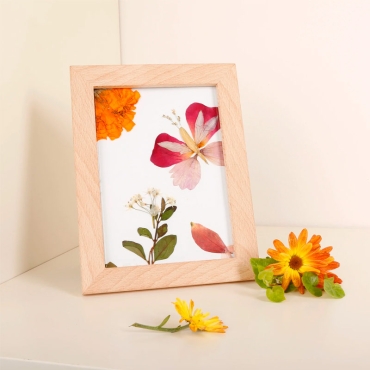 Kit "Crea tu Cuadro con Flores Prensadas" Huckleberry - Aúpa Organics