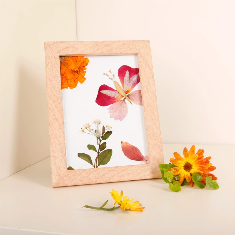 Kit "Crea tu Cuadro con Flores Prensadas" Huckleberry - Aúpa Organics