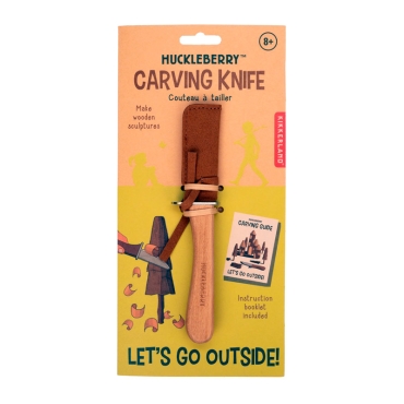 Cuchillo para Tallar Madera para niños Huckleberry - Aúpa Organics