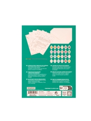 Kit "Crea tus postales pintando por números" de Kikkerland - Aúpa Organics