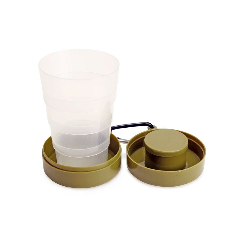 Vaso Plegable con Mosquetón de Kikkerland - Aúpa Organics