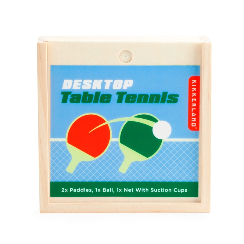 Mini Ping Pong Portátil de Kikkerland - Aúpa Organics