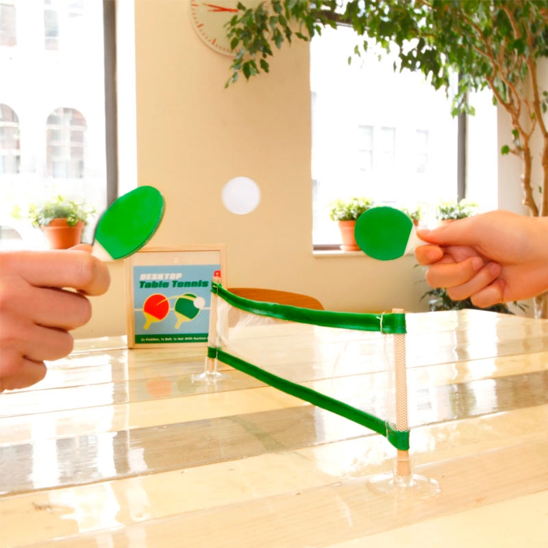 Mini Ping Pong Portátil de Kikkerland - Aúpa Organics