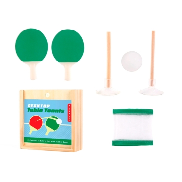 Mini Ping Pong Portátil de Kikkerland - Aúpa Organics
