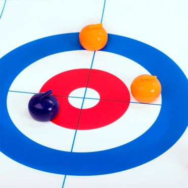 Juego de Curling de Mesa Portátil de Kikkerland - Aúpa Organics