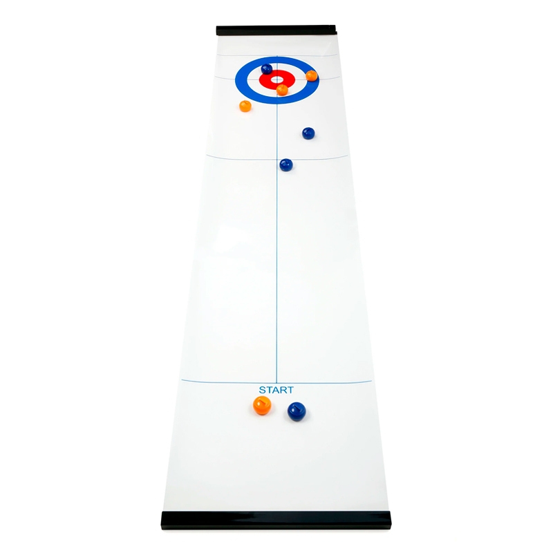 Juego de Curling de Mesa Portátil de Kikkerland - Aúpa Organics