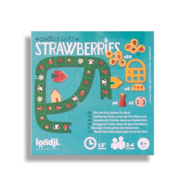 Strawberries Tiny Game. Juego de Estrategia de Londji - Aúpa Organics