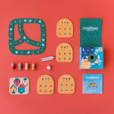 Strawberries Tiny Game. Juego de Estrategia de Londji - Aúpa Organics