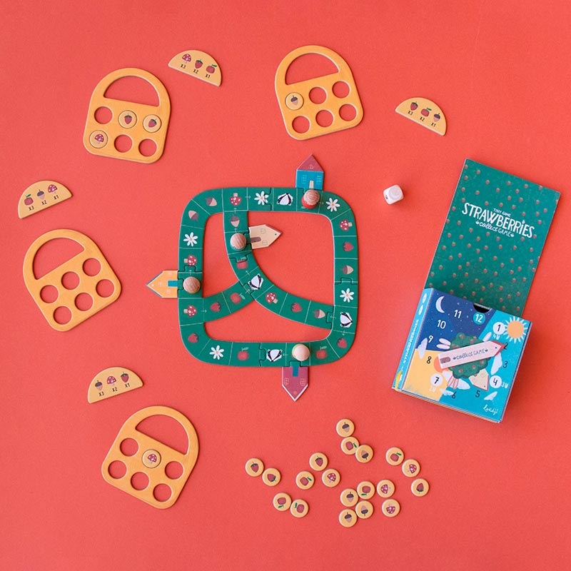 Strawberries Tiny Game. Juego de Estrategia de Londji - Aúpa Organics