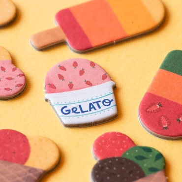 Gelato Tiny Game. Juego de Observación de Londji - Aúpa Organics