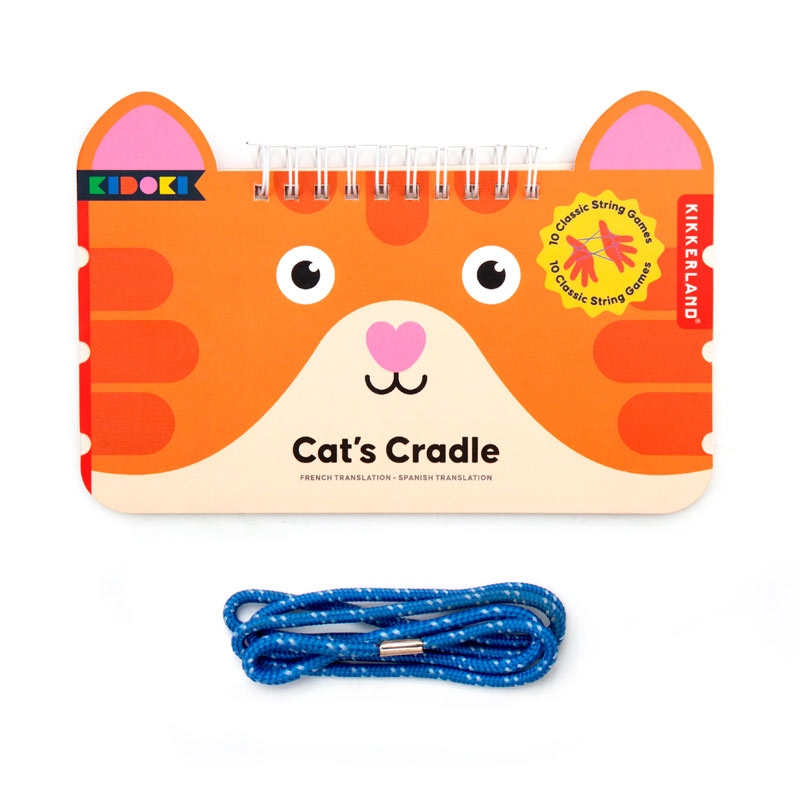 Juego de Figuras de Cuerdas con las Manos de Kikkerland - Aúpa Organics