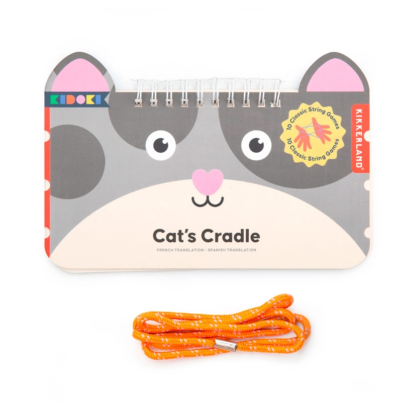 Juego de Figuras de Cuerdas con las Manos de Kikkerland - Aúpa Organics