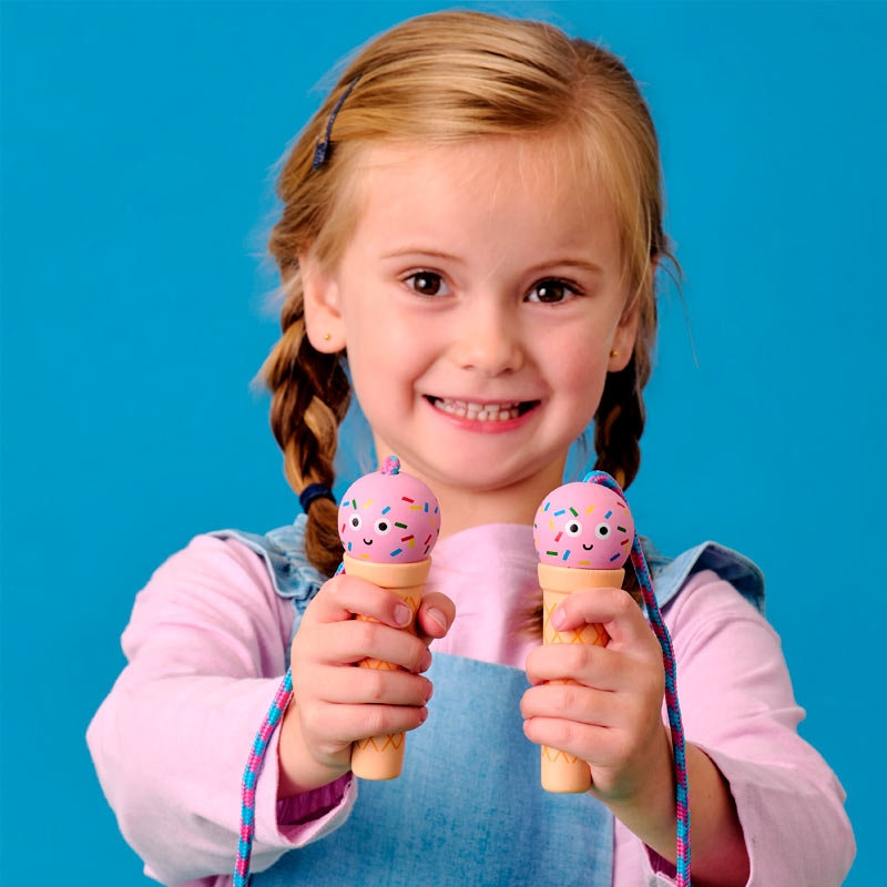 Comba para Saltar "Ice Cream" de Kikkerland - Aúpa Organics