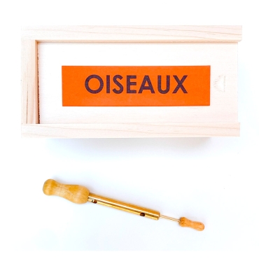 Silbato de Pájaro de Madera Herrerillo - Aúpa Organics