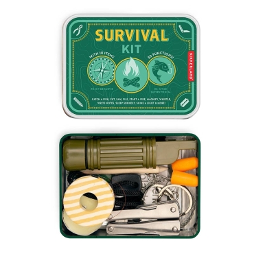 Kit de Supervivencia Compacto de Kikkerland - Aúpa Organics