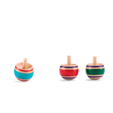 Peonza Mágica Volteadora de Madera - Aúpa Organics