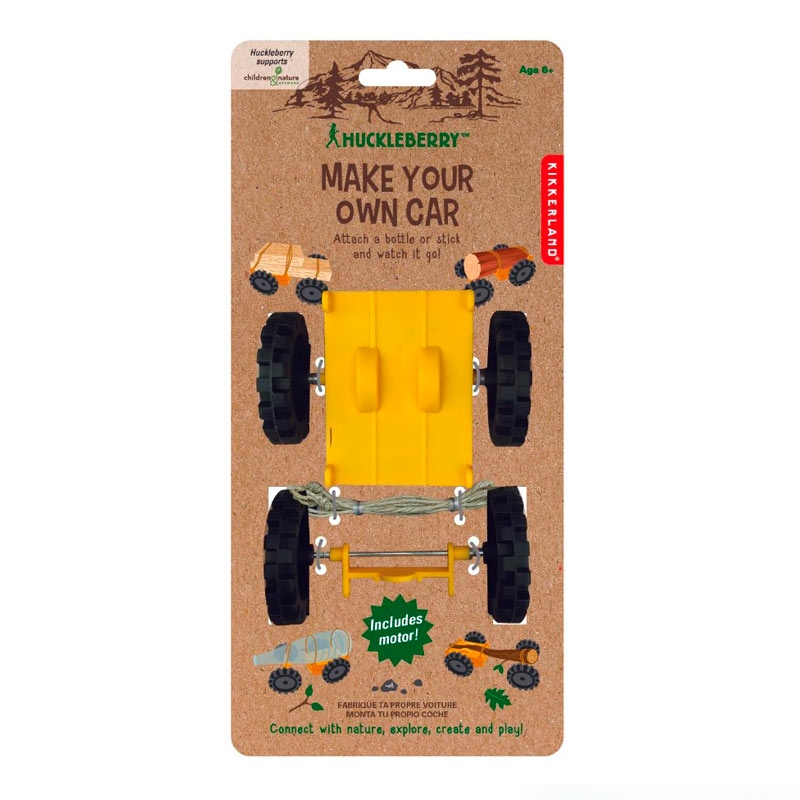 Crea tu propio Coche Huckleberry de Kikkerland - Aúpa Organics