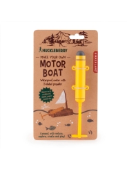 Construye Tu Propio Barco Motorizado Huckleberry de Kikkerland - Aúpa Organics