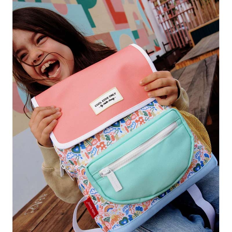 Mochila Escolar de Poliéster Reciclado de Hello Hossy - Aúpa Organics