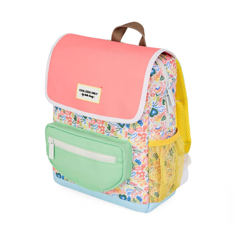 Mochila Escolar de Poliéster Reciclado de Hello Hossy - Aúpa Organics