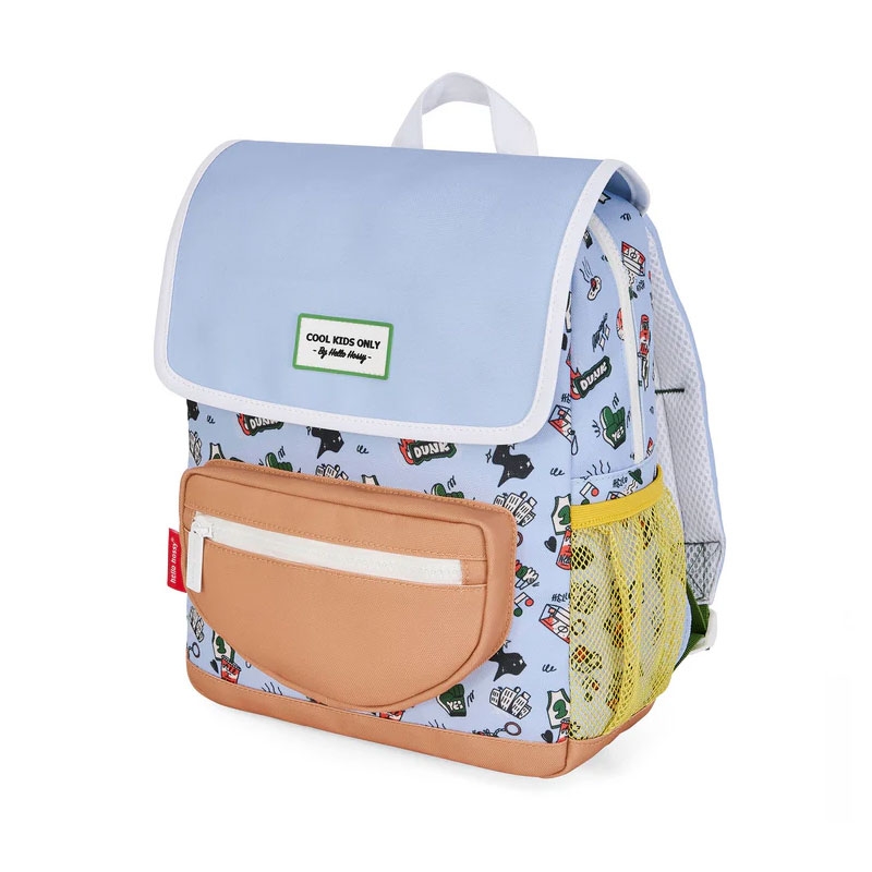 Mochila Escolar de Poliéster Reciclado de Hello Hossy - Aúpa Organics