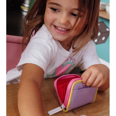 Monedero Infantil Mini Mauve de Hello Hossy - Aúpa Organics