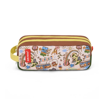 Estuche de Doble Compartimento de Poliéster Reciclado de Hello Hossy - Aúpa Organics