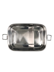 Fiambrera Hermética de Acero Inoxidable 800 ml - Aúpa Organics