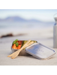 Fiambrera Hermética de Acero Inoxidable 800 ml - Aúpa Organics