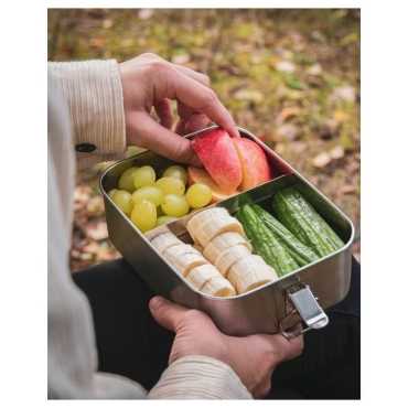 Fiambrera Hermética de Acero Inoxidable 800 ml - Aúpa Organics