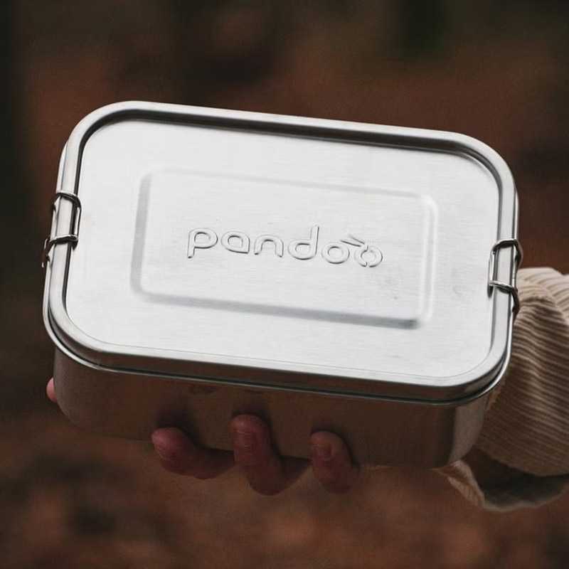 Fiambrera Hermética de Acero Inoxidable 800 ml - Aúpa Organics