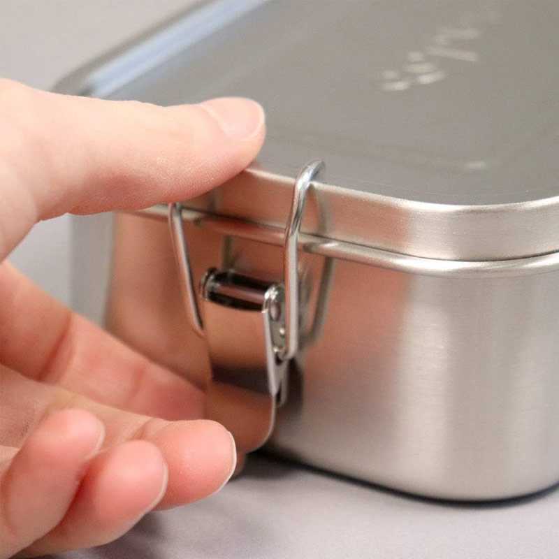 Fiambrera Hermética de Acero Inoxidable 800 ml - Aúpa Organics