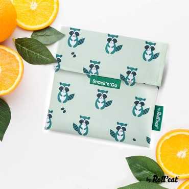 Porta Snacks Snack&Go Mapache - Aúpa Organics