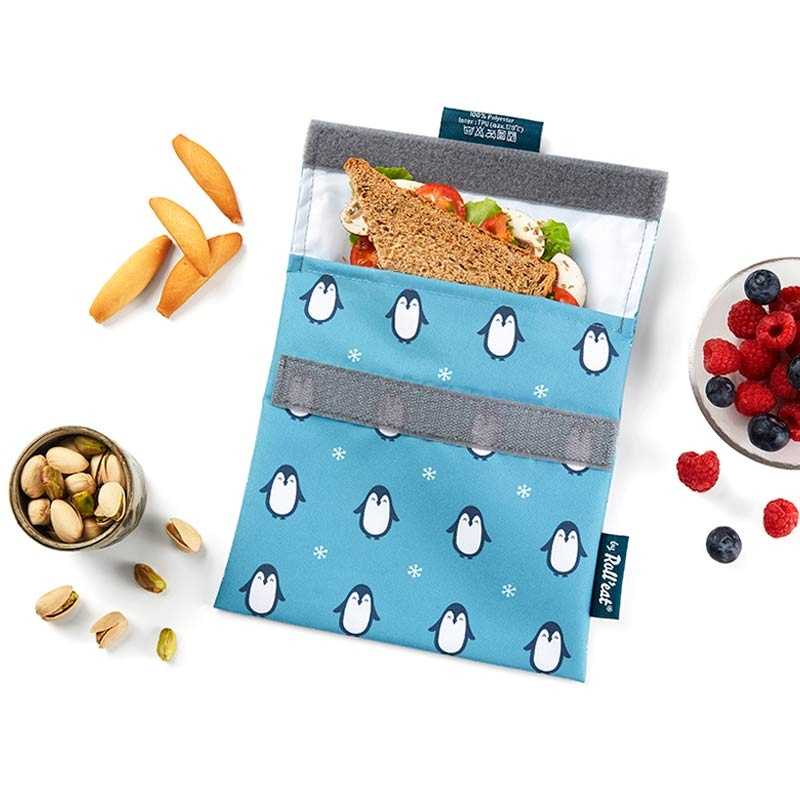 Porta Snacks Snack&Go Pingüino - Aúpa Organics